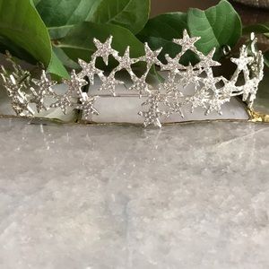 BHLDN Star bridal crown